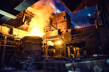 steel-making shop