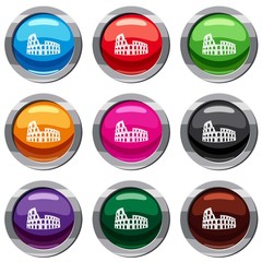 Roman Colosseum set 9 collection