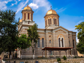 Fototapeta na wymiar A church in Constanta, Romania