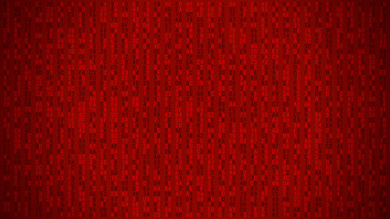 Background of the hexadecimal code. Vector illustration.