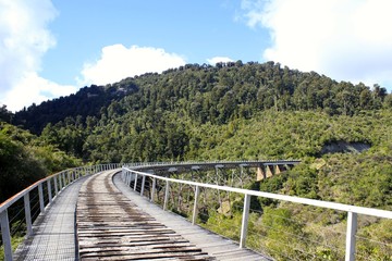 Fototapeta na wymiar Tongariro National Park in New Zealand