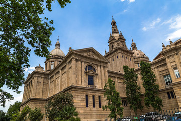 Fototapeta na wymiar National Palace Barcelona