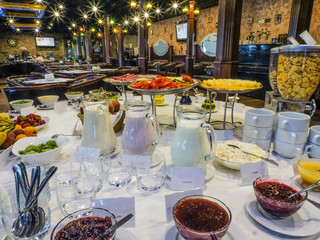 buffet  for lunch