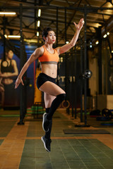 Obraz premium Pretty sportswoman