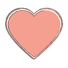 heart love decorative icon