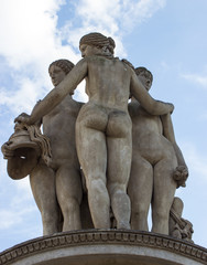 The statue of Three Graces