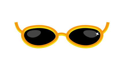 Retro Sunglasses clip-art vector illustration