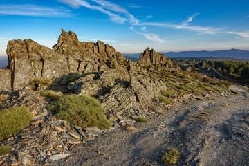 Nice track between rocks