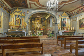 Chapelle des marins, basilique Notre-Dame, Arcachon, Gironde, France