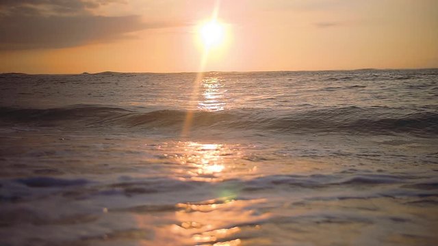 Hawaiian Waves at Sunset - Slow Motion 3