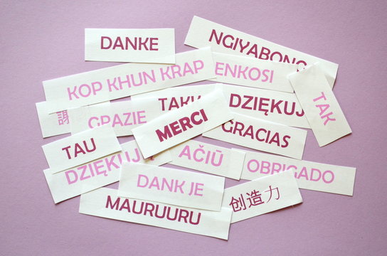 Carte "MERCI"