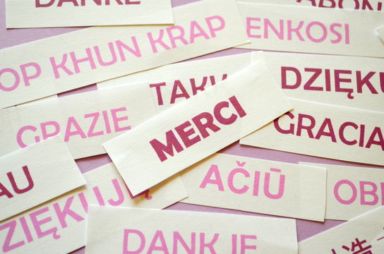 Carte "MERCI"
