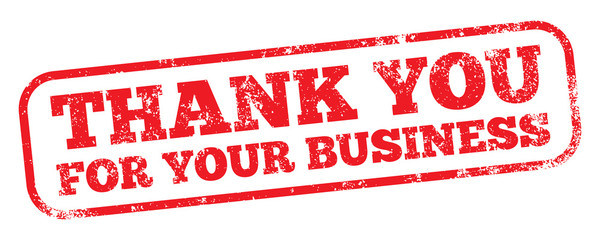 Thank You For Your Business