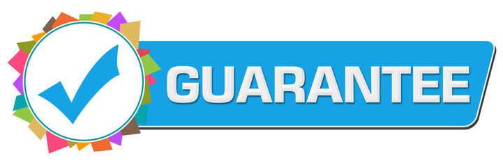Fototapeta premium Guarantee Random Colorful Circular Bar 