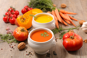 tomato and carrot soup