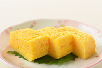 おいしそうな厚焼き玉子