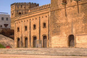 An old prison by the old Medina of Rabat, was build in the 12 century, in Rabat, Morocco