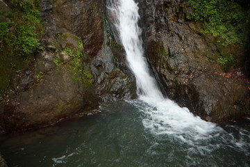 Fototapeta premium waterfall in the mountains of Georgia