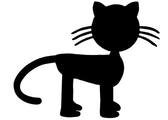  Black Cat Silhouette