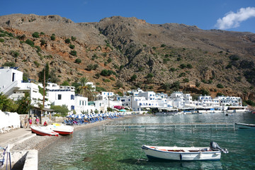 Fototapeta na wymiar Loutro, Crete, Greece