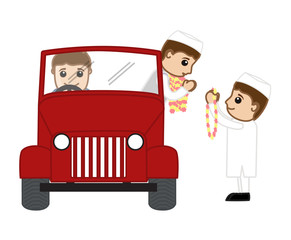 Cartoon Politician Vector Concept