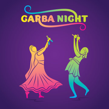 Garba Night Poster Design