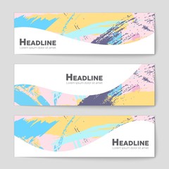 Abstract vector layout background set. For art template design, list, front page, mockup brochure theme style, banner, idea, cover, booklet, print, flyer, book, blank, card, ad, sign, sheet,, a4.