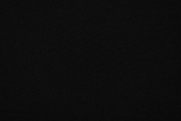 Black fabric texture background