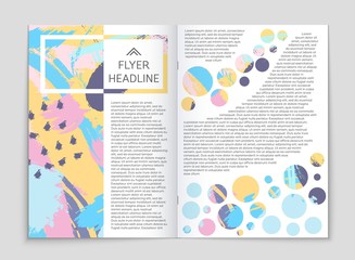 Abstract vector layout background set. For art template design, list, front page, mockup brochure theme style, banner, idea, cover, booklet, print, flyer, book, blank, card, ad, sign, sheet,, a4.