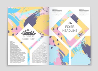 Abstract vector layout background set. For art template design, list, front page, mockup brochure theme style, banner, idea, cover, booklet, print, flyer, book, blank, card, ad, sign, sheet,, a4.