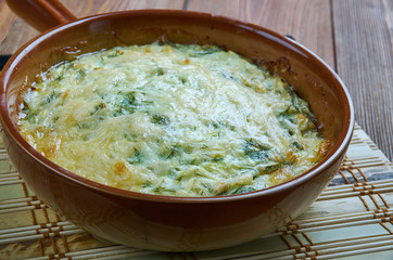 Turkish dish, zucchini casserole