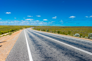 まっすぐな道路