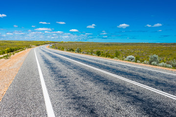 まっすぐな道路