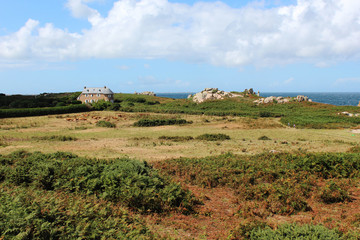Fototapeta na wymiar Côte de Granit Rose Ile de Bréhat 