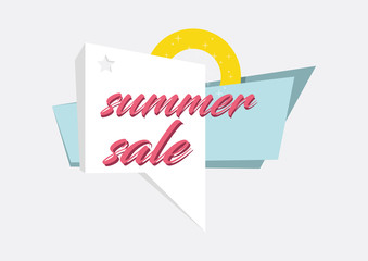 Summer Sale Concept