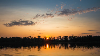 Fototapeta premium Sunset Bottrop