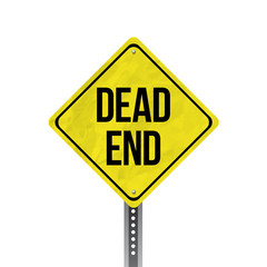 Dead End road sign