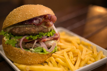 Delicious hamborgues