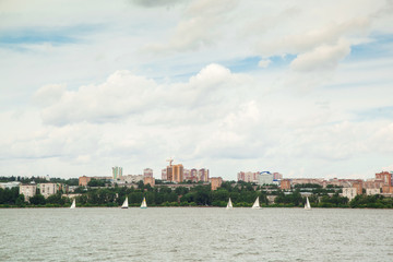 View of a city landscape