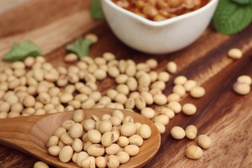 Salted soy beans