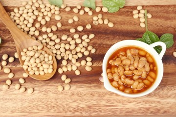 Salted soy beans