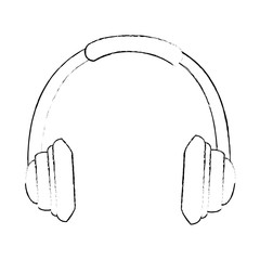 headset communication isolated icon