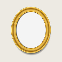 gold vintage picture frame 