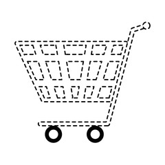 shopping cart isolated icon