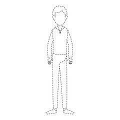 Obraz premium young man avatar character