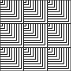 Square tile. Geometric seamless pattern