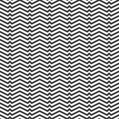 Waves from lines. Geometric seamless pattern.
