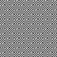 Square tile. Geometric seamless pattern.