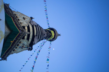 Obraz premium Swoyambhunath Stupa Kathmandu, Nepal