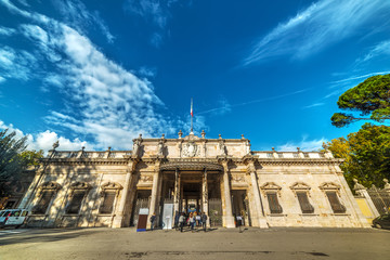 Obraz premium Parco delle Terme entrance in Montecatini